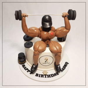 birthday cake for Athlete