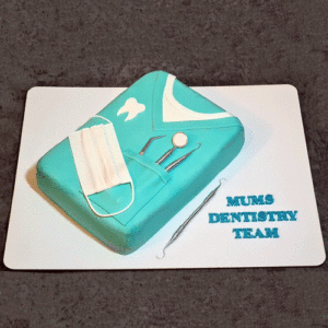 Birthday cake for dentist